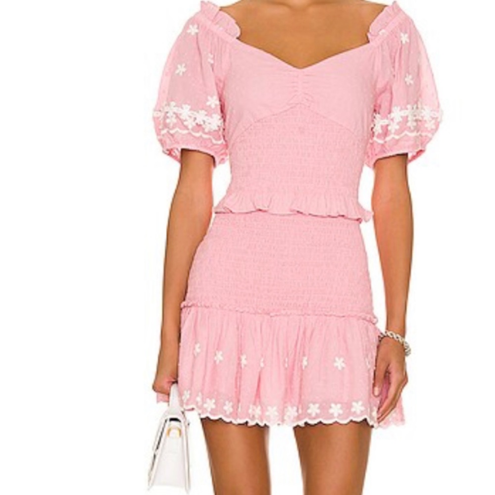 - NWOT Loveshackfancy jarrah dress small